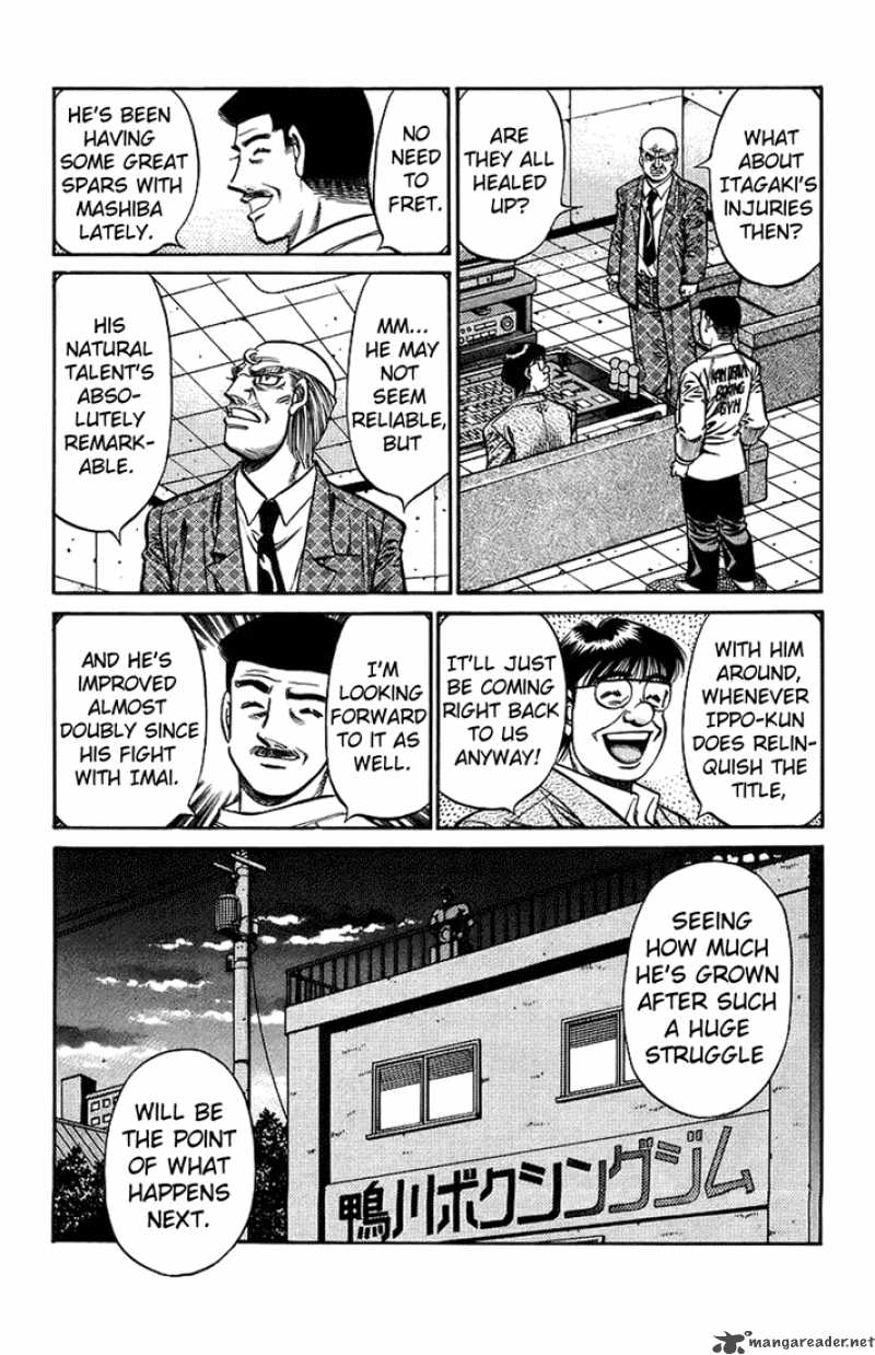 Hajime no Ippo - Chapter 708 Page 11