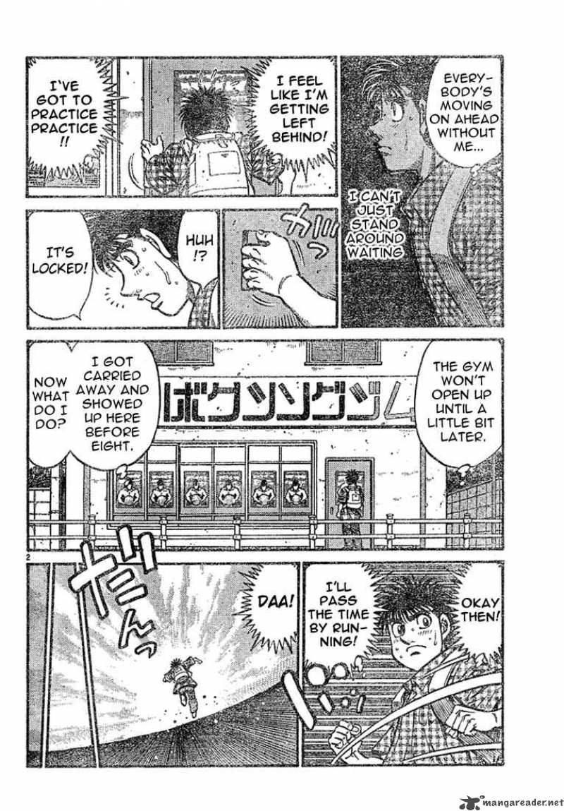 Hajime no Ippo - Chapter 726 Page 2