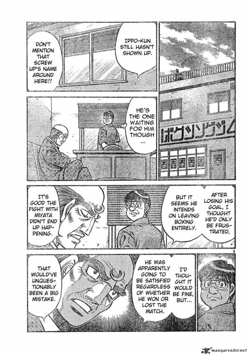 Hajime no Ippo - Chapter 726 Page 3