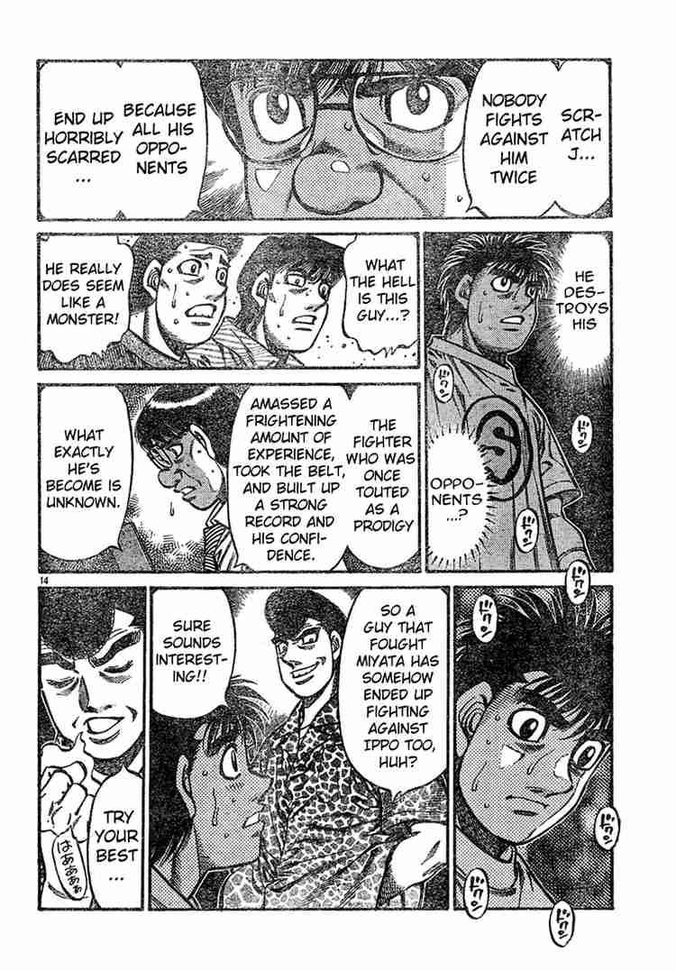 Hajime no Ippo - Chapter 727 Page 14