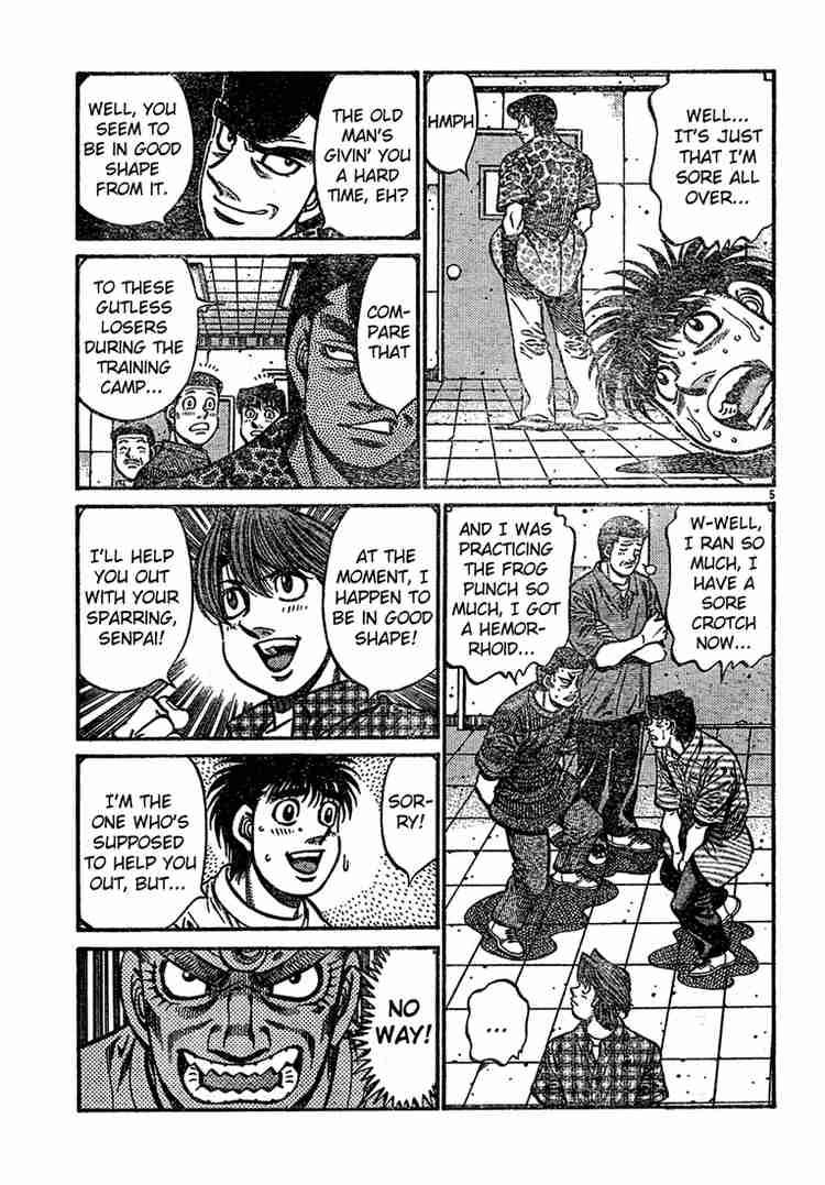 Hajime no Ippo - Chapter 727 Page 5