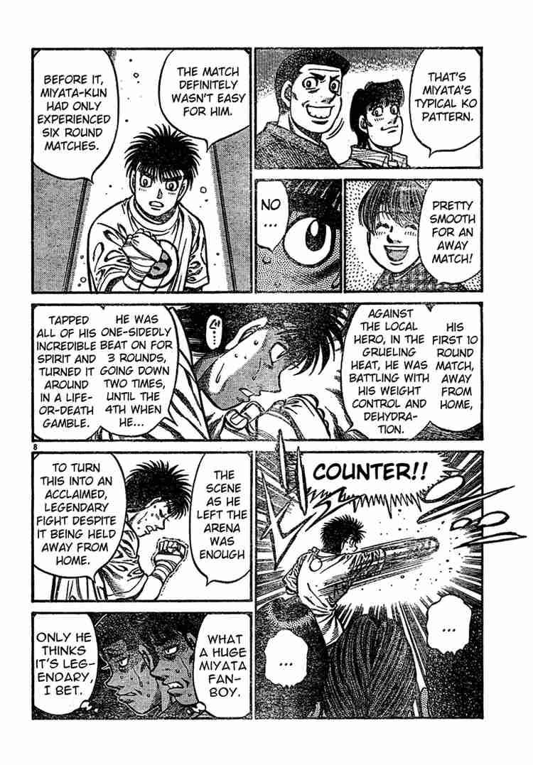 Hajime no Ippo - Chapter 727 Page 8