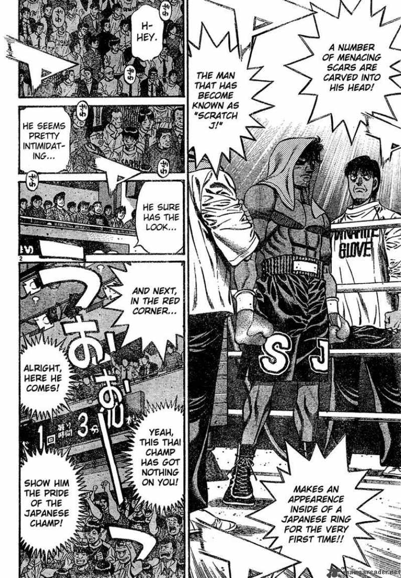 Hajime no Ippo - Chapter 729 Page 2