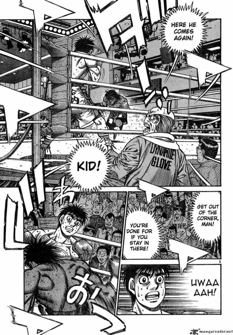 Hajime no Ippo - Chapter 730 Page 4