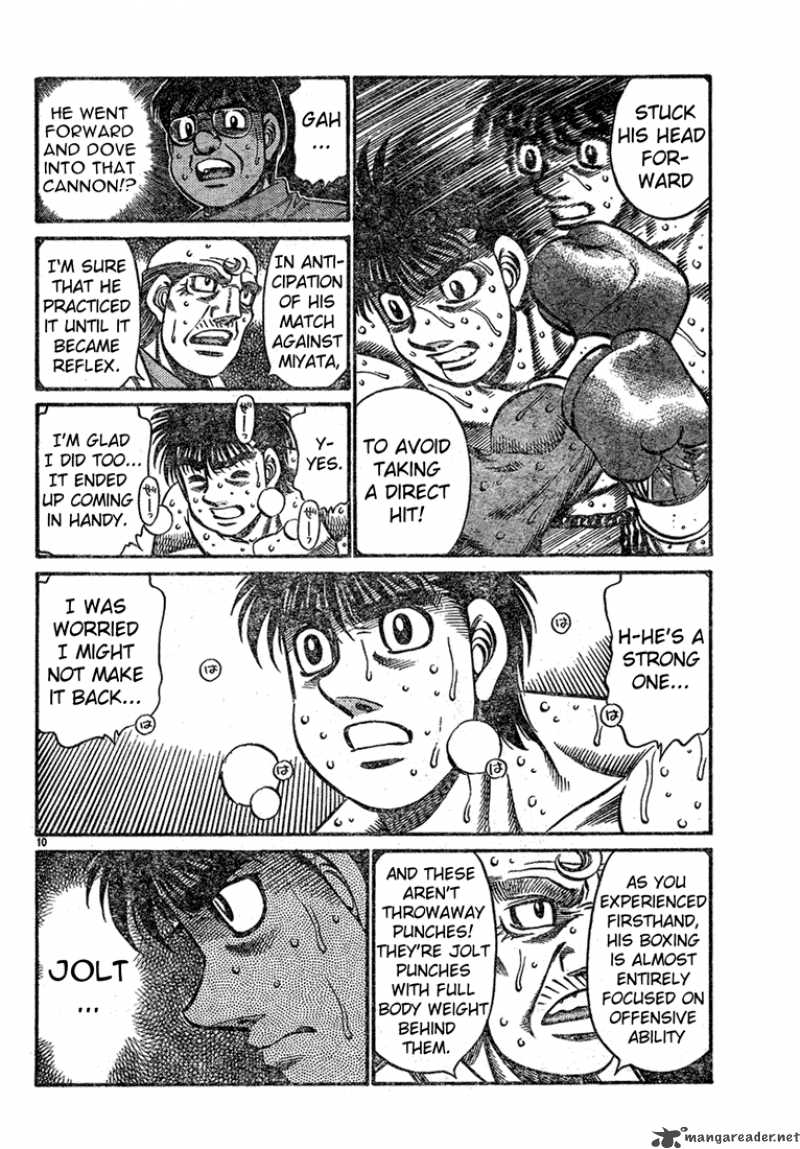 Hajime no Ippo - Chapter 732 Page 10