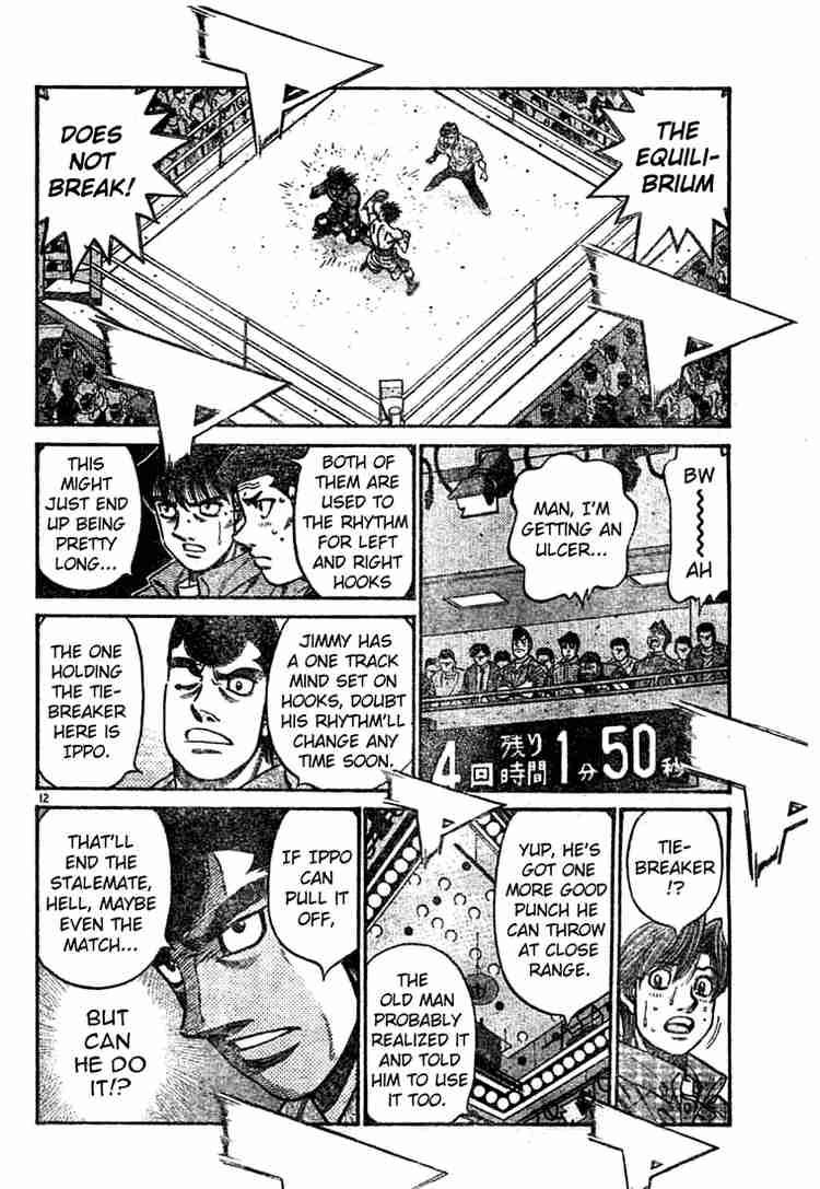 Hajime no Ippo - Chapter 737 Page 12