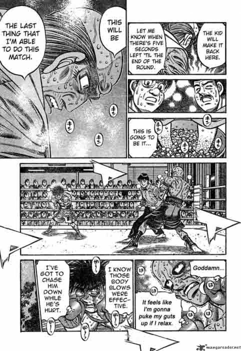 Hajime no Ippo - Chapter 784 Page 15