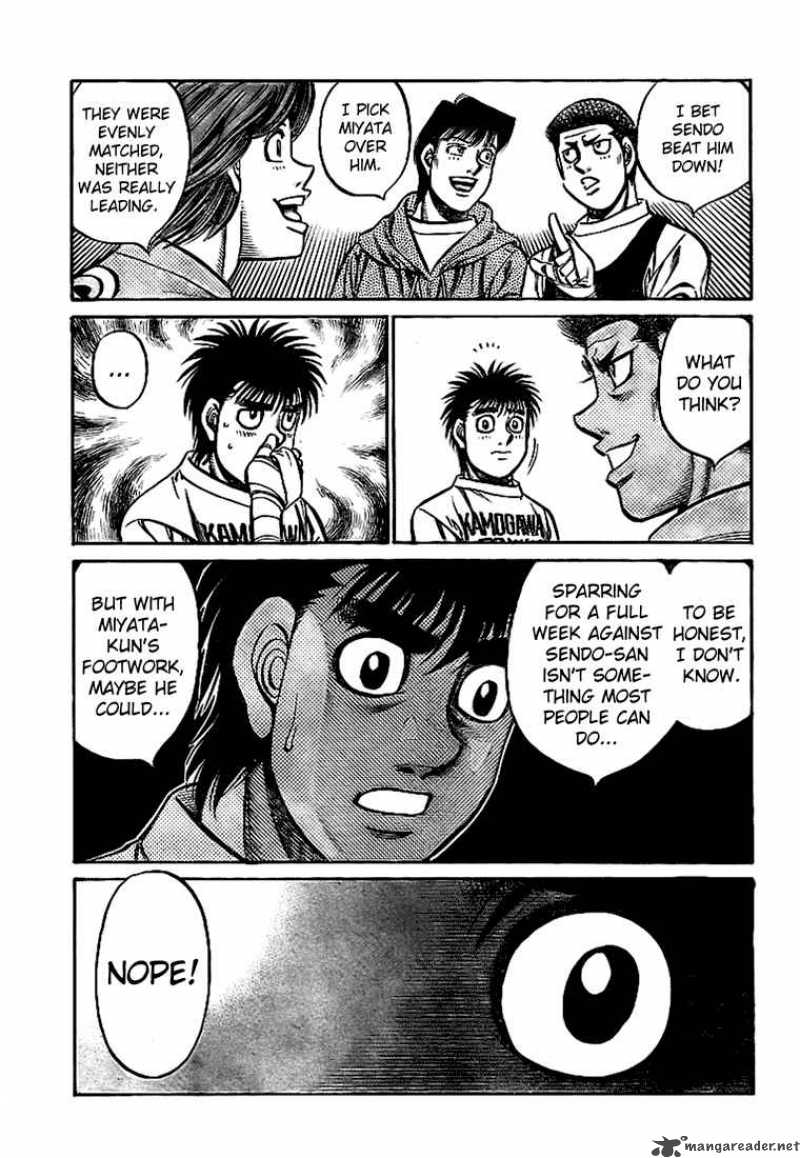 Hajime no Ippo - Chapter 814 Page 9