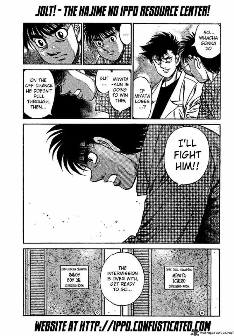 Hajime no Ippo - Chapter 819 Page 15