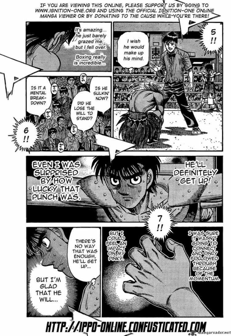 Hajime no Ippo - Chapter 868 Page 7