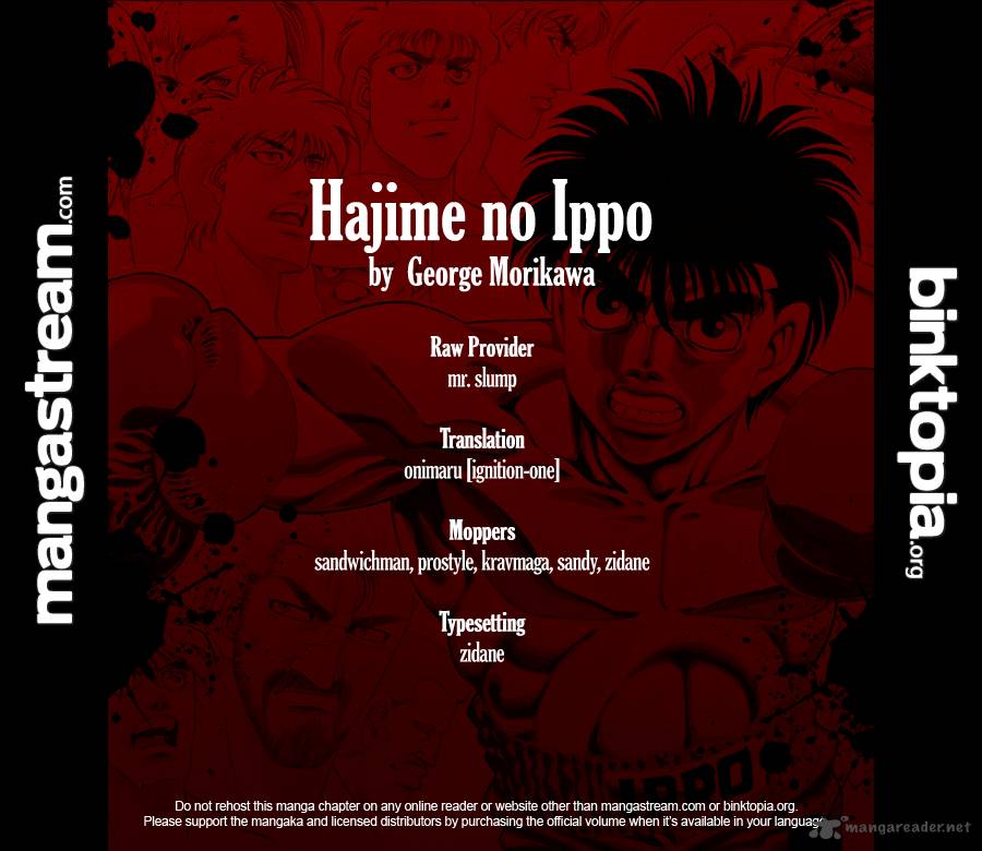 Hajime no Ippo - Chapter 926 Page 18