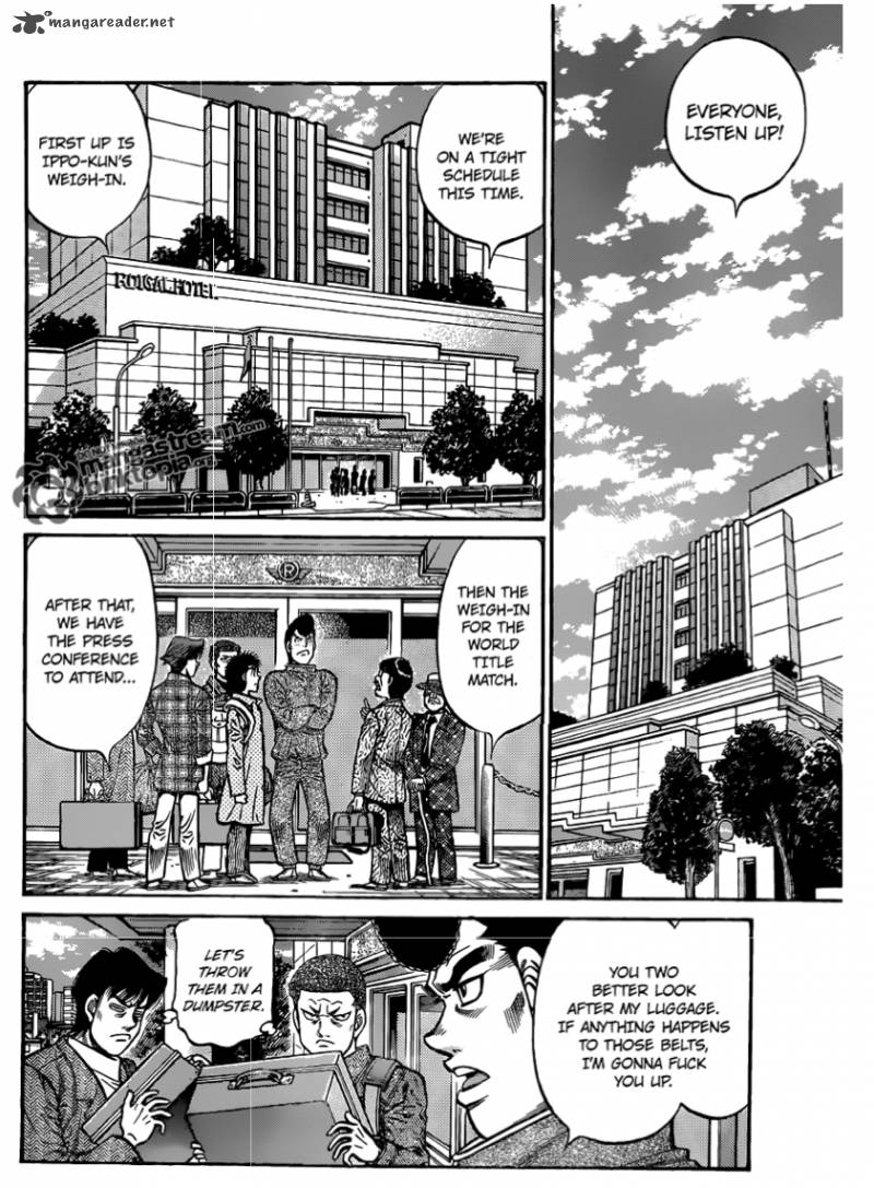 Hajime no Ippo - Chapter 927 Page 4