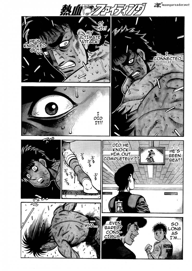 Hajime no Ippo - Chapter 938 Page 8