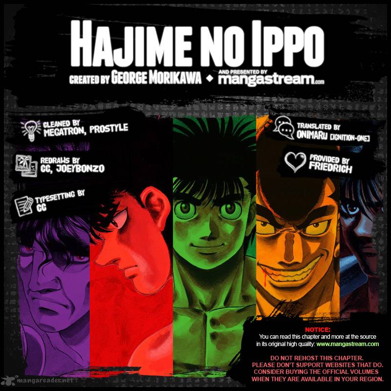 Hajime no Ippo - Chapter 965 Page 2