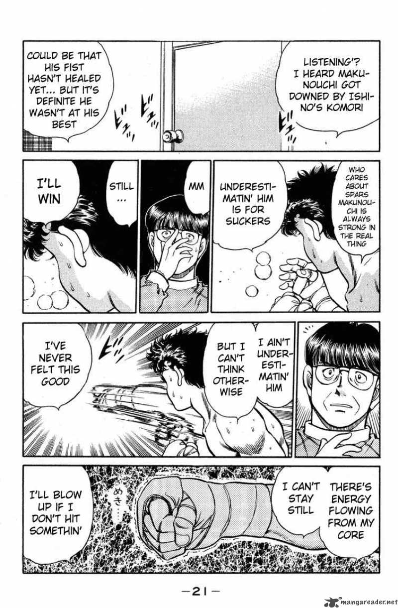 Hajime no Ippo - Chapter 97 Page 20