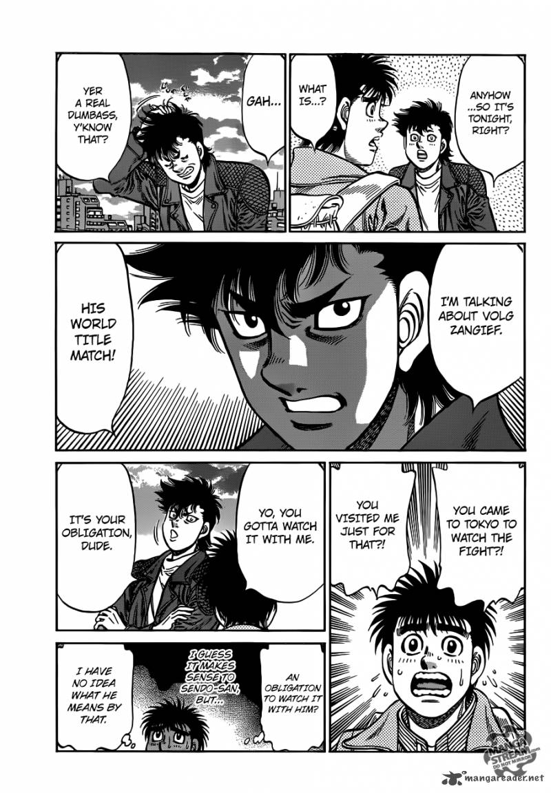 Hajime no Ippo - Chapter 982 Page 19