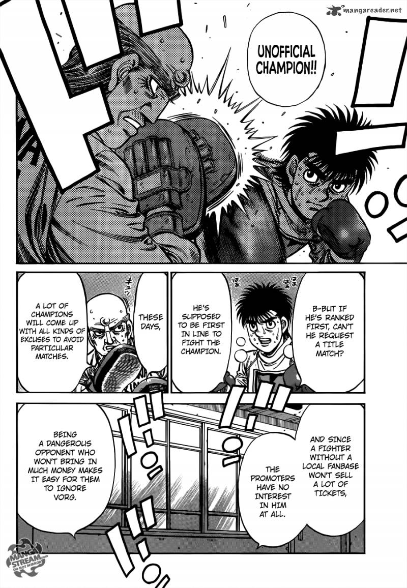 Hajime no Ippo - Chapter 982 Page 8