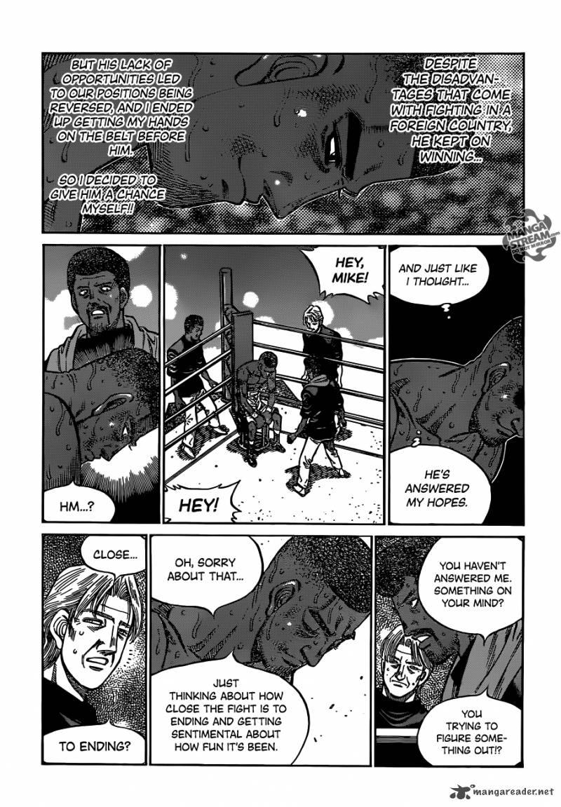 Hajime no Ippo - Chapter 998 Page 10